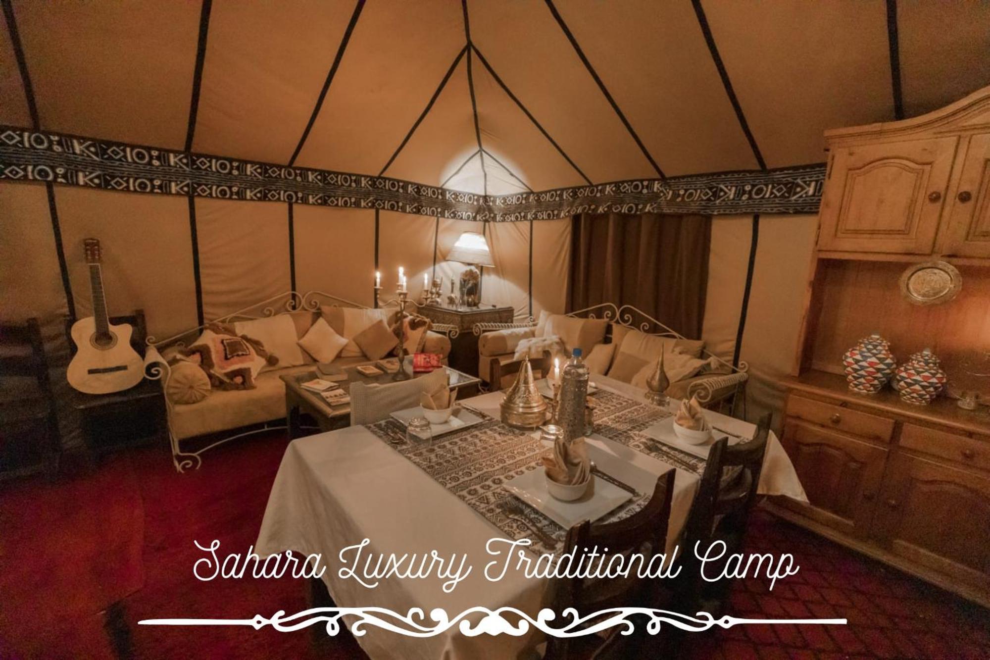Merzouga Luxury Traditional Camp Exterior foto