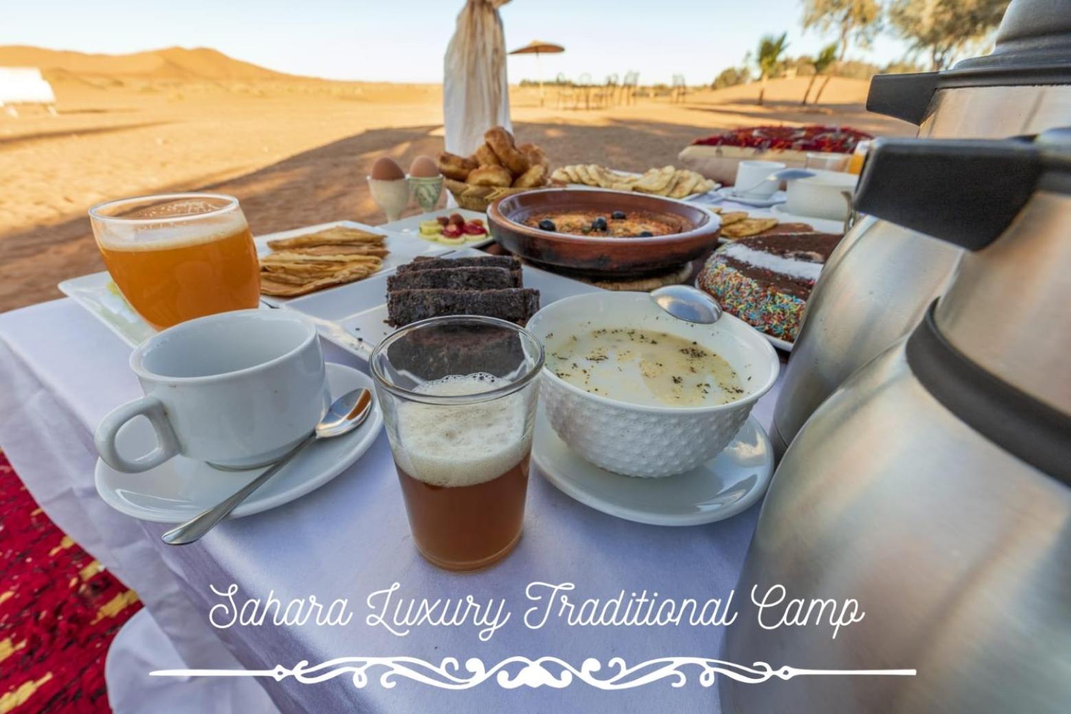 Merzouga Luxury Traditional Camp Exterior foto